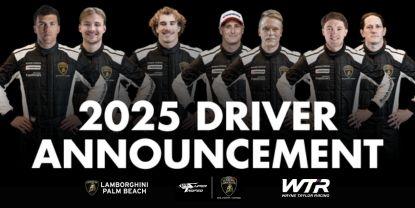 WTR Announces 2025 LST Driver Line Up